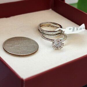 Elegant Sterling Silver 925 Two-Piece Set – Brand New